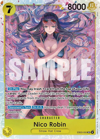 Nico Robin (055) - Foil (Extra Booster: Heroines Edition)(EB03-055)(SR)