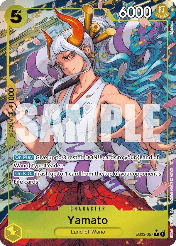 Yamato (Alternate Art) - Foil (Extra Booster: Heroines Edition)(EB03-057)(R)