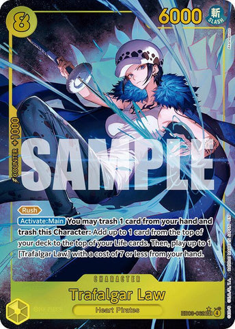 Trafalgar Law (Alternate Art) - Foil (Extra Booster: Heroines Edition)(EB03-062)(SEC)