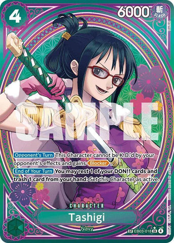 Tashigi (SP) - Foil (Extra Booster: Heroines Edition)(EB03-018)(SR)