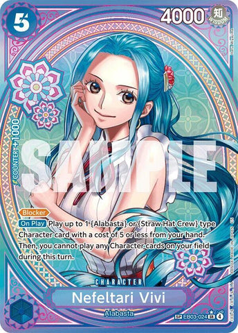 Nefeltari Vivi (024) (SP) - Foil (Extra Booster: Heroines Edition)(EB03-024)(SR)