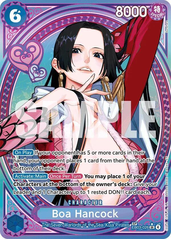 Boa Hancock (SP) - Foil (Extra Booster: Heroines Edition)(EB03-026)(SR)