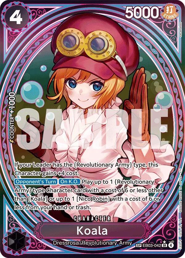 Koala (SP) - Foil (Extra Booster: Heroines Edition)(EB03-042)(SR)