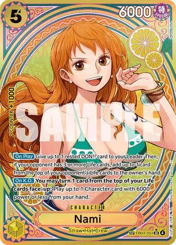 Nami (053) (SP) - Foil (Extra Booster: Heroines Edition)(EB03-053)(SR)