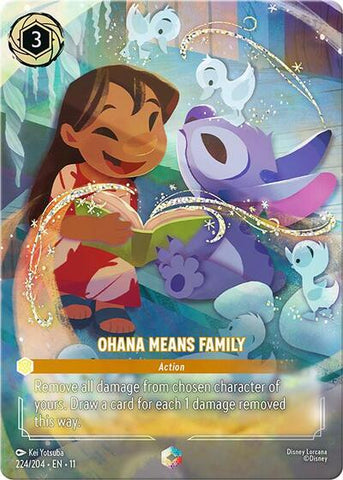 Ohana Means Family - Holofoil (Winterspell)(11-224/204)(E)