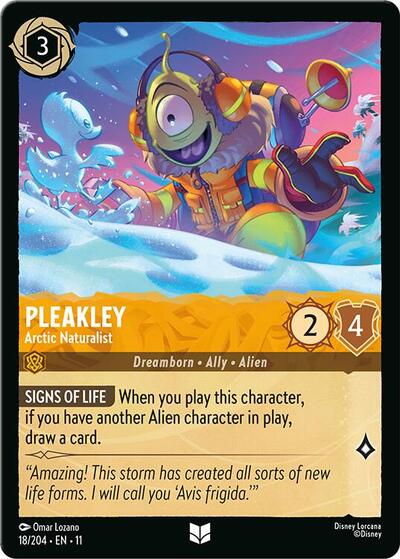 Pleakley - Arctic Naturalist (Winterspell)(11-018/204)(U)