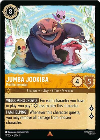 Jumba Jookiba - Prolific Inventor (Winterspell)(11-019/204)(R)