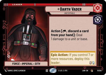 Darth Vader, Unstoppable (A Lawless Time)(LAW-011/264)(C)