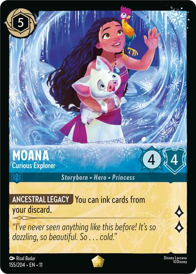 Moana - Curious Explorer (Winterspell)(11-155/204)(L)