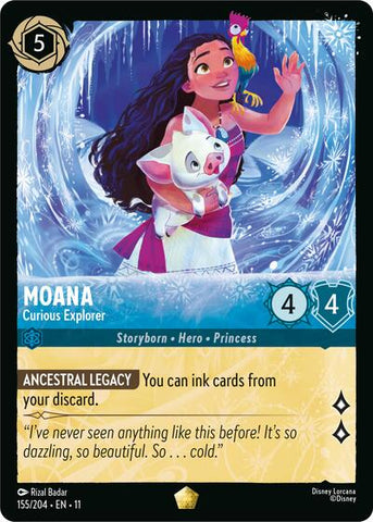 Moana - Curious Explorer (Winterspell)(11-155/204)(L)