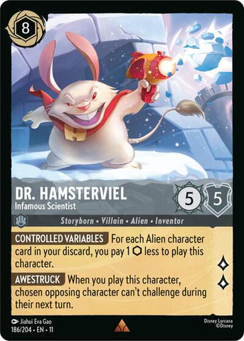 Dr. Hamsterviel - Infamous Scientist - Cold Foil (Winterspell)(11-186/204)(R)