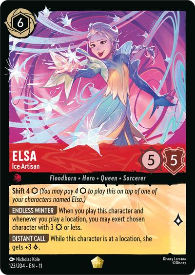Elsa - Ice Artisan (Winterspell)(11-123/204)(L)