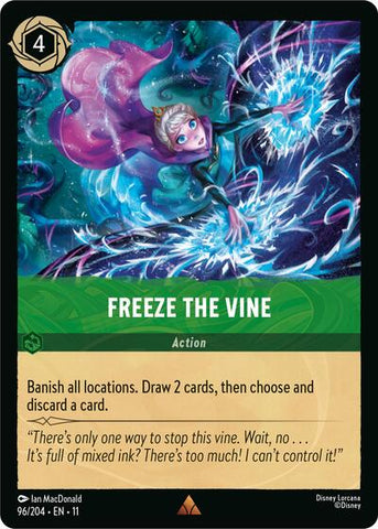 Freeze the Vine - Cold Foil (Winterspell)(11-096/204)(R)