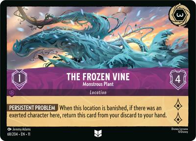 The Frozen Vine - Monstrous Plant - Cold Foil (Winterspell)(11-068/204)(U)