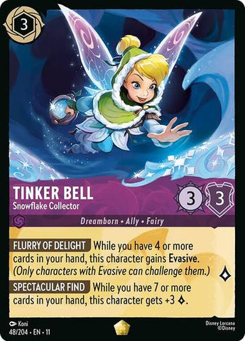 Tinker Bell - Snowflake Collector - Cold Foil (Winterspell)(11-048/204)(L)