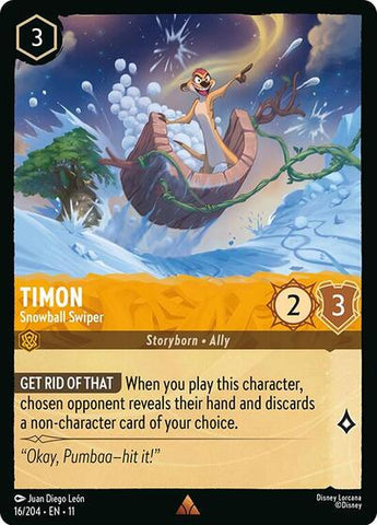 Timon - Snowball Swiper (Winterspell)(11-016/204)(R)