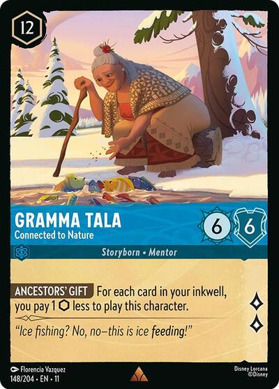 Gramma Tala - Connected to Nature - Cold Foil (Winterspell)(11-148/204)(R)