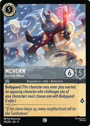 McHorn - Ice-Cold Officer (Winterspell)(11-181/204)(C)