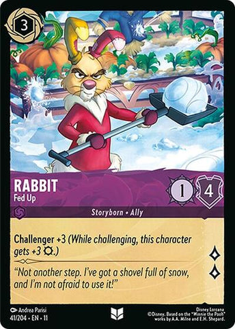 Rabbit - Fed Up (Winterspell)(11-041/204)(U)
