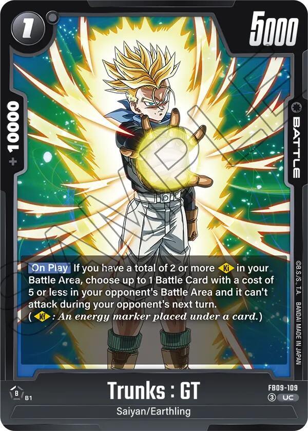 Trunks : GT [109] (FB09-109)(UC)