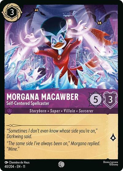 Morgana Macawber - Self-Centered Spellcaster (Winterspell)(11-040/204)(C)