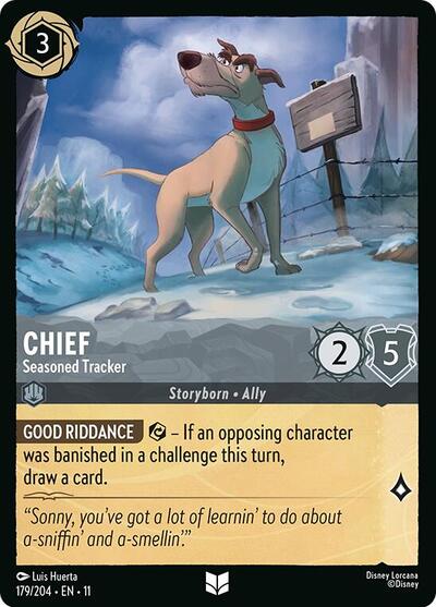 Chief - Seasoned Tracker - Cold Foil (Winterspell)(11-179/204)(U)
