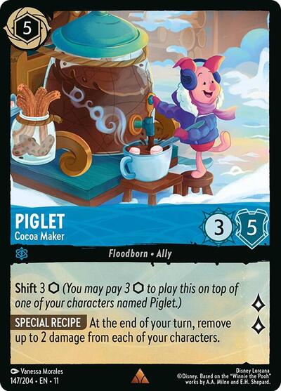 Piglet - Cocoa Maker (Winterspell)(11-147/204)(R)
