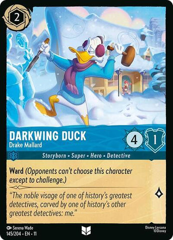 Darkwing Duck - Drake Mallard - Cold Foil (Winterspell)(11-145/204)(U)