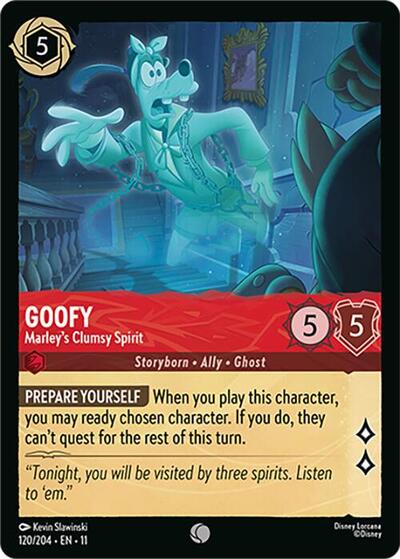 Goofy - Marley's Clumsy Spirit - Cold Foil (Winterspell)(11-120/204)(C)