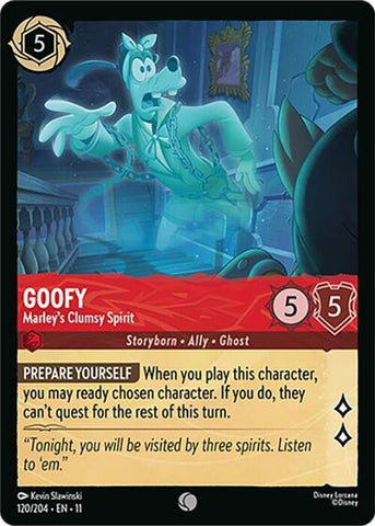 Goofy - Marley's Clumsy Spirit (Winterspell)(11-120/204)(C)