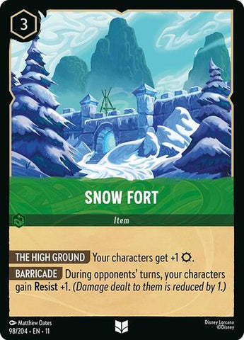 Snow Fort - Cold Foil (Winterspell)(11-098/204)(U)
