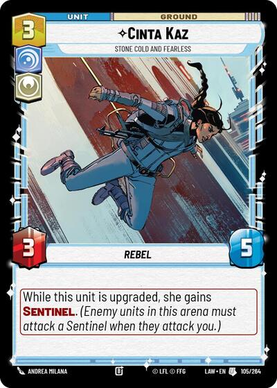 Cinta Kaz, Stone Cold and Fearless (A Lawless Time)(LAW-105/264)(U)