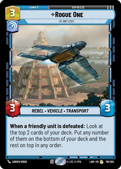 Rogue One, At Any Cost (A Lawless Time)(LAW-119/264)(R)