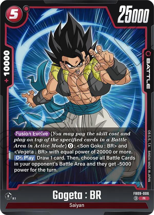 Gogeta : BR [006] [Foil] (FB09-006)(R)