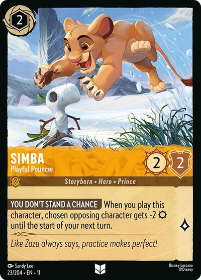 Simba - Playful Pouncer (Winterspell)(11-023/204)(U)