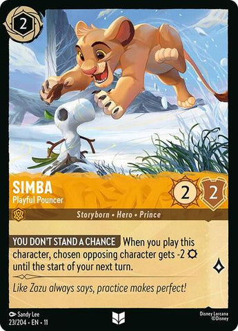 Simba - Playful Pouncer (Winterspell)(11-023/204)(U)