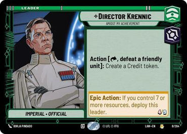 Director Krennic, Amidst My Achievement (A Lawless Time)(LAW-008/264)(R)