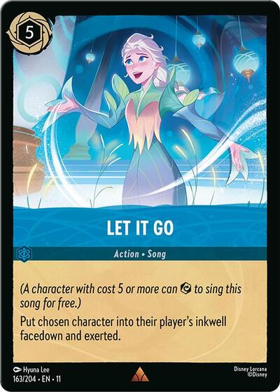 Let It Go - Cold Foil (Winterspell)(11-163/204)(R)