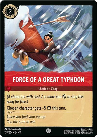 Force of a Great Typhoon (Winterspell)(11-128/204)(C)