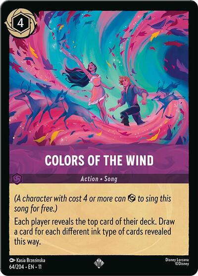 Colors of the Wind - Cold Foil (Winterspell)(11-064/204)(SR)
