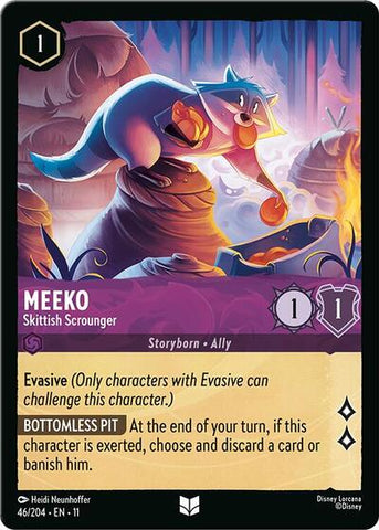 Meeko - Skittish Scrounger - Cold Foil (Winterspell)(11-046/204)(U)