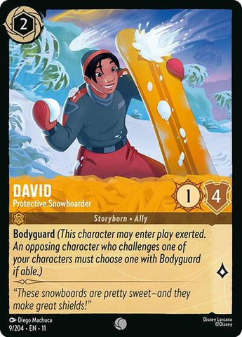 David - Protective Snowboarder (Winterspell)(11-009/204)(C)