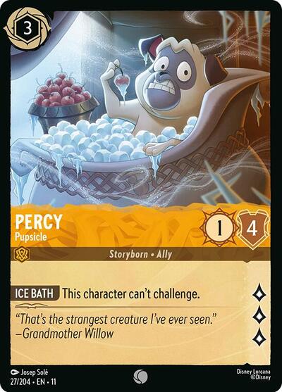 Percy - Pupsicle - Cold Foil (Winterspell)(11-027/204)(C)