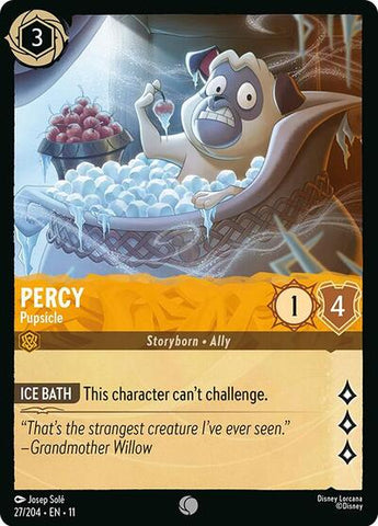 Percy - Pupsicle - Cold Foil (Winterspell)(11-027/204)(C)