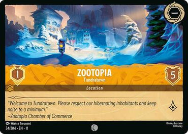 Zootopia - Tundratown - Cold Foil (Winterspell)(11-034/204)(C)