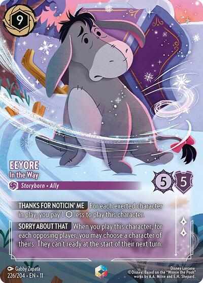 Eeyore - In the Way - Holofoil (Winterspell)(11-226/204)(E)