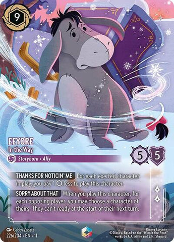 Eeyore - In the Way - Holofoil (Winterspell)(11-226/204)(E)