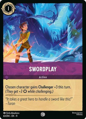 Swordplay - Cold Foil (Winterspell)(11-063/204)(C)