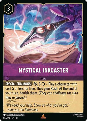 Mystical Inkcaster - Cold Foil (Winterspell)(11-066/204)(R)