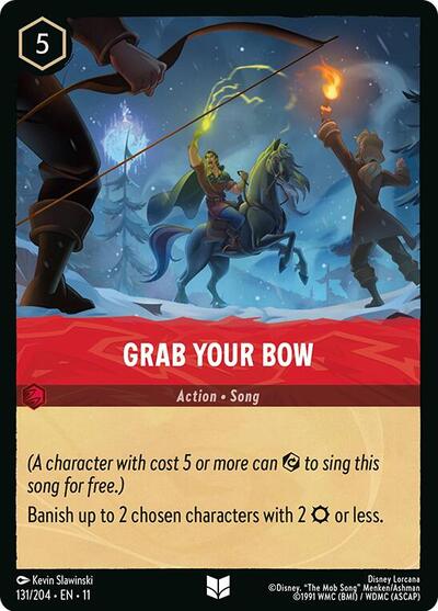 Grab Your Bow (Winterspell)(11-131/204)(U)